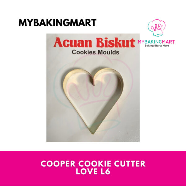 FLUFFY Assorted Cookies Cutter / Acuan Biskut - Cooper - Single & Set - Image 4