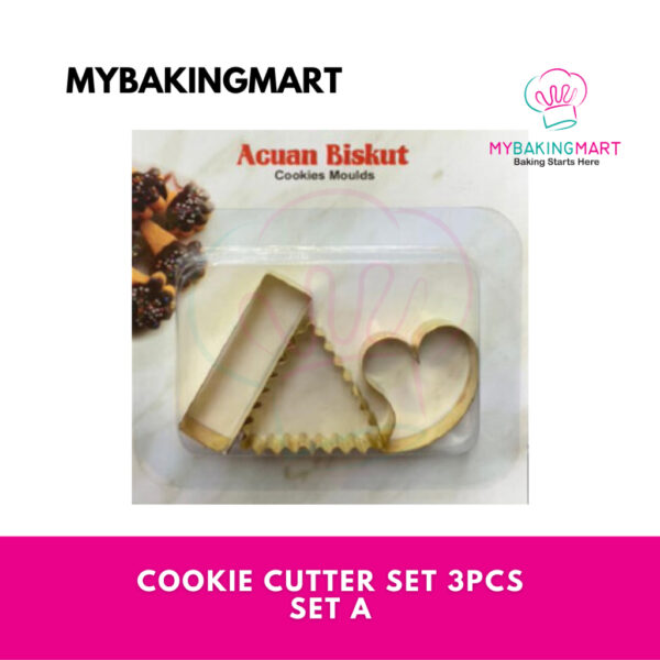 FLUFFY Assorted Cookies Cutter / Acuan Biskut - Cooper - Single & Set - Image 6