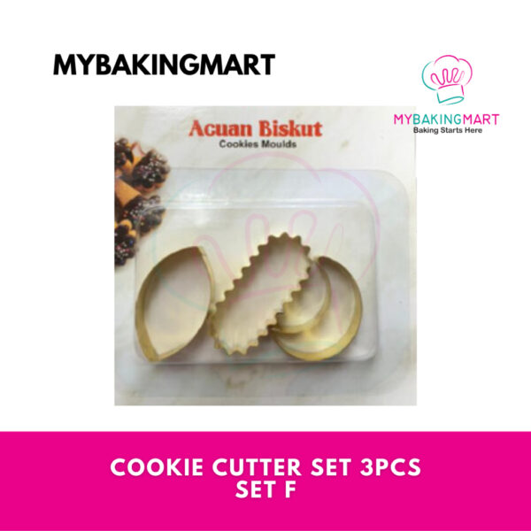 FLUFFY Assorted Cookies Cutter / Acuan Biskut - Cooper - Single & Set - Image 7