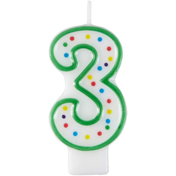 Wilton Numeral Candle 0-9 - Image 4
