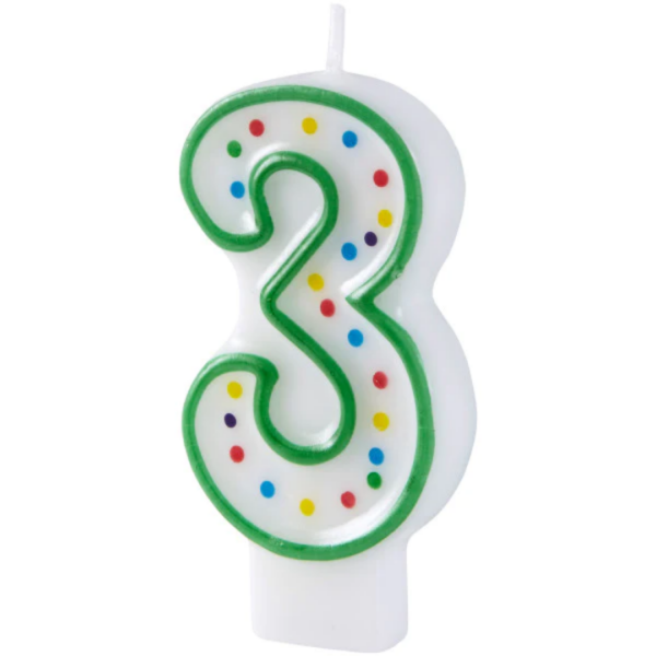 Wilton Numeral Candle 0-9 - Image 5