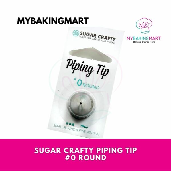 Sugar Crafty Piping Tip #0 Round