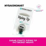 Sugar Crafty Piping Tip #47 Basket Weave