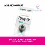 Sugar Crafty Piping Tip #106 Drop Flower