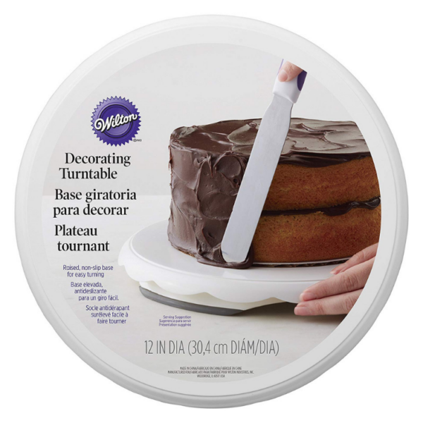 Wilton Decorating Turntable Scalloped Edge 12" - Image 2