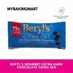 Beryl's Chocolate Compound 1kg Coins / Chunks / Chips - Image 3