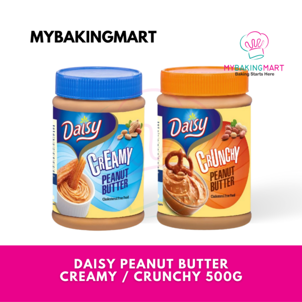 Daisy Crunchy/Creamy Peanut Butter 500G