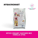 MyIce Creamy Custard Mix Vanilla Flavour 375g