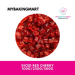 FLUFFY Diced Red Cherry 100g/250g/500g