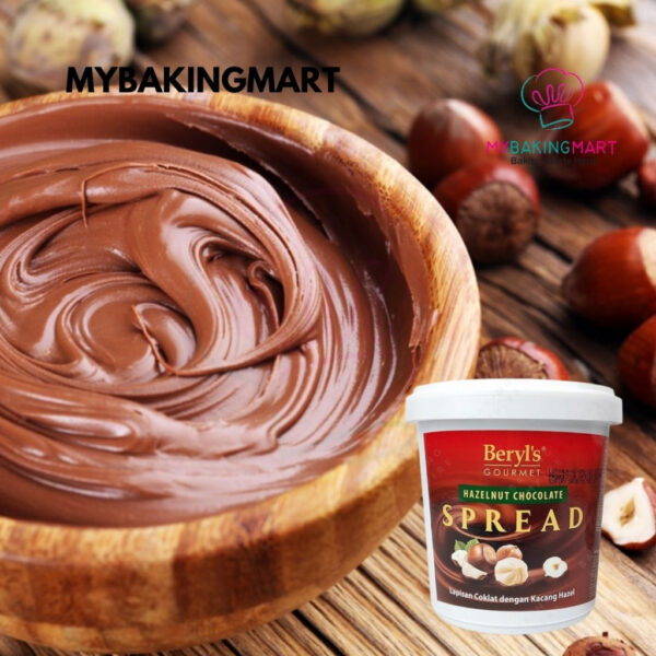 Beryl's Gourmet Hazelnut Chocolate Spread 500g / 1kg - Image 2