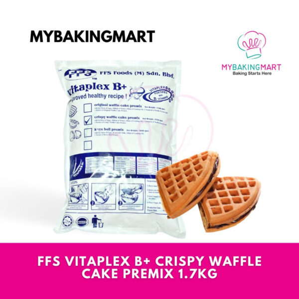 FFS Vitaplex B+ Crispy Waffle Cake Premix 1.76kg