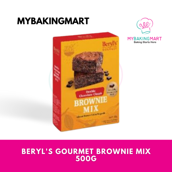 Beryl's Gourmet Chocolate Chip Cookies Mix / Double Chocolate Muffin Mix / Double Chocolate Chunk Brownie Mix 500g - Image 6