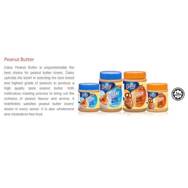 Daisy Crunchy/Creamy Peanut Butter 500G - Image 4