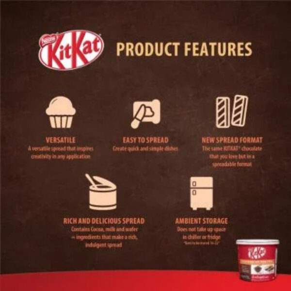 Nestle Kitkat Spread With Wafer Pieces 3kg - Image 5