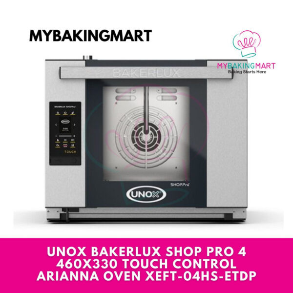 Unox BAKERLUX SHOP.Pro™️ TOUCH Electric 4 460x330 / Arianna Touch Screen Oven