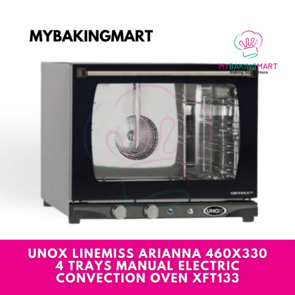 Unox BAKERLUX™ & LINEMISS™ MANUAL Electric 4 (460x330)/ ARIANNA Manual Electric Oven