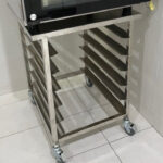 Soner Stainless Steel Oven Stand /Oven Rack #201 with 6-Tiers Rack /Rak Oven Industri - Image 3