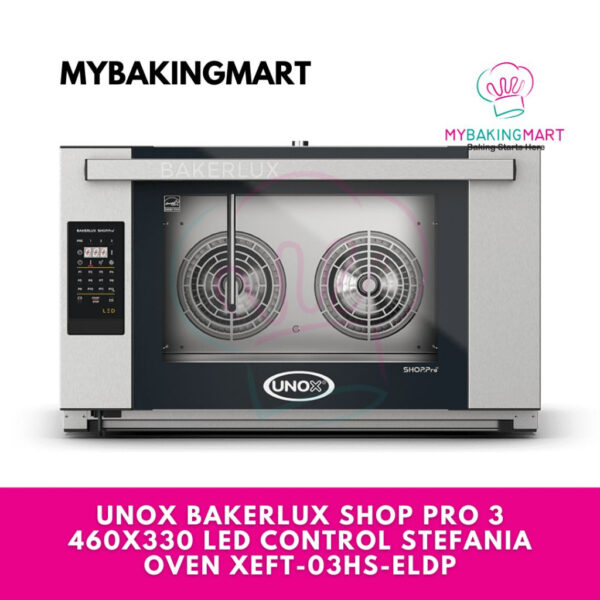 Unox BAKERLUX SHOP.Pro™ LED Electric 3 (460x330)/ STEFANIA LED Electric Oven