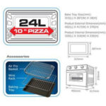 TRIO Air Fryer Oven & Convection Oven 24L Dual Function TAO-2407 - Image 2