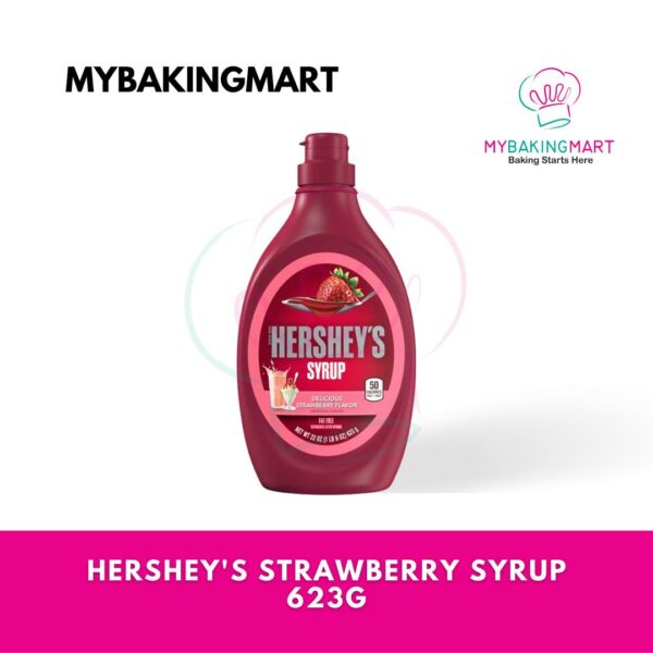 Assorted Hershey's Syrup Chocolate / Caramel (Expiry Date 02/2024) / Strawberry / Special Dark Chocolate 623g - Image 4