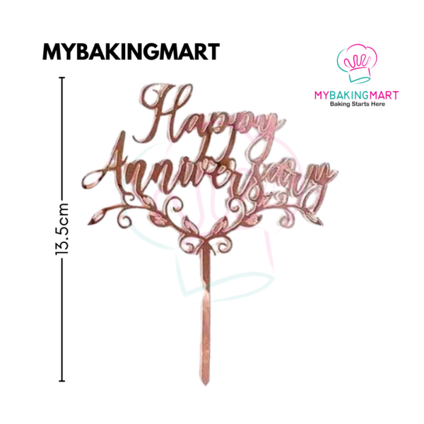 Cake Topper for Birthday Anniversary Valentines Love - Image 12