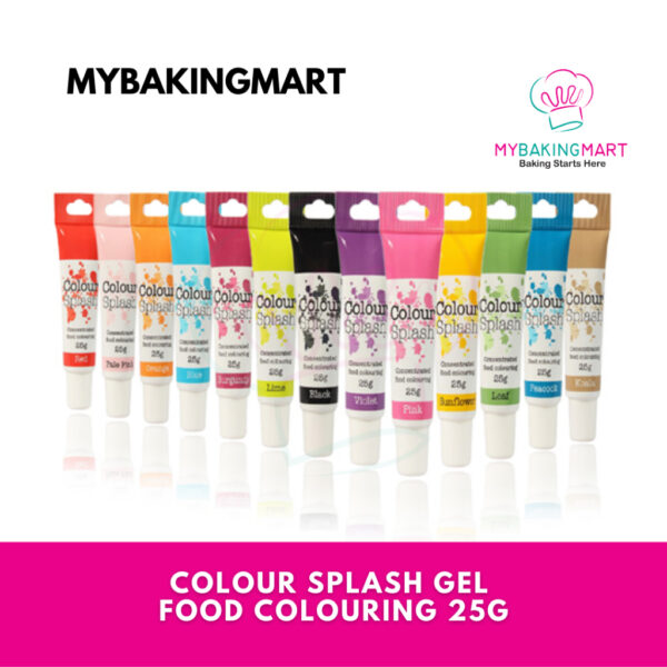 Colour Splash Gel - Edible Food Coloring - 25g