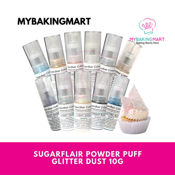 Sugarflair Pump Glitter Dust Powder Pump Spray 10g