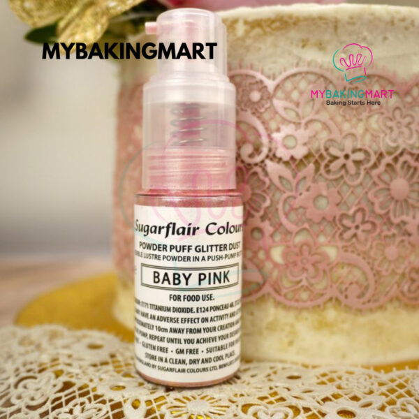 Sugarflair Pump Glitter Dust Powder Pump Spray 10g - Image 4