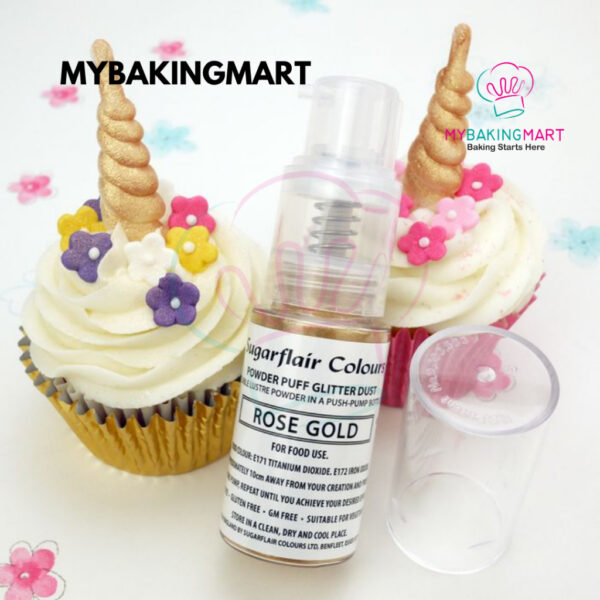 Sugarflair Pump Glitter Dust Powder Pump Spray 10g - Image 5