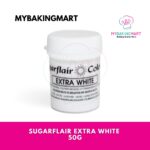 Sugarflair Extra White 50g - Icing Color