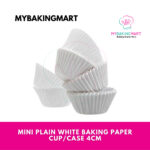 FLUFFY Mini Plain White/Black Baking Paper Cup 1000pcs/roll - Image 2