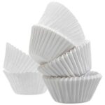 FLUFFY Mini Plain White/Black Baking Paper Cup 1000pcs/roll - Image 5