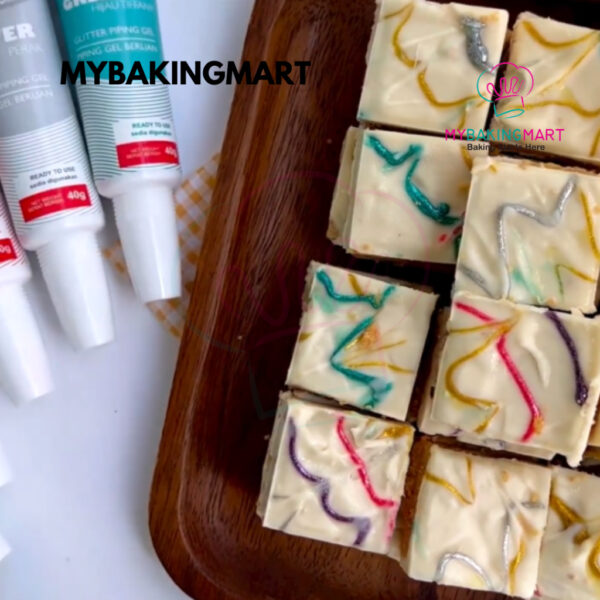 MyFlavor Glitter Piping Gel 40g - Image 2