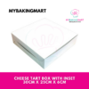 Box Cheese Tart / Kotak Cheese Tart / Kotak Makanan - 1 sets