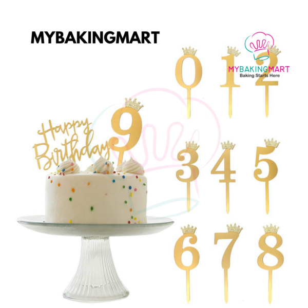 Cake Topper for Birthday Anniversary Valentines Love - Image 3