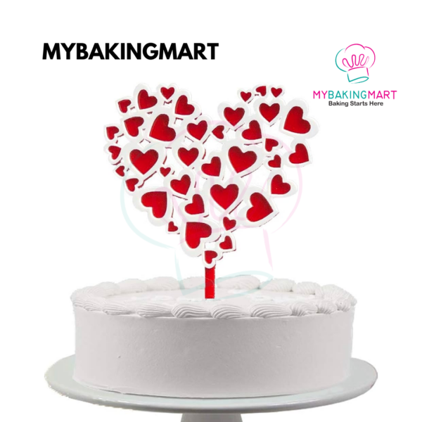 Cake Topper for Birthday Anniversary Valentines Love - Image 4