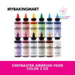 Chefmaster Airbrush Food Color 2oz