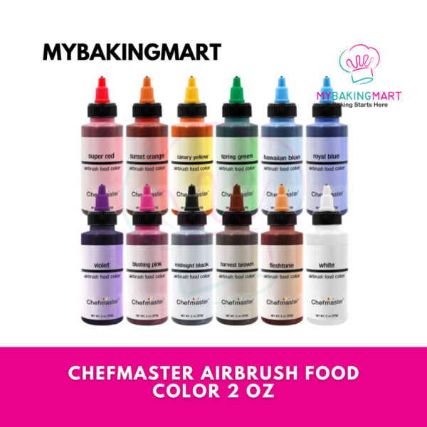 Chefmaster Airbrush Food Color 2oz