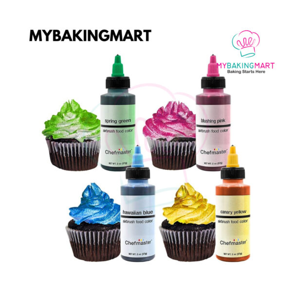 Chefmaster Airbrush Food Color 2oz - Image 4