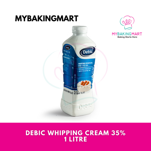 Debic Whipping Cream 35% 1 Litre
