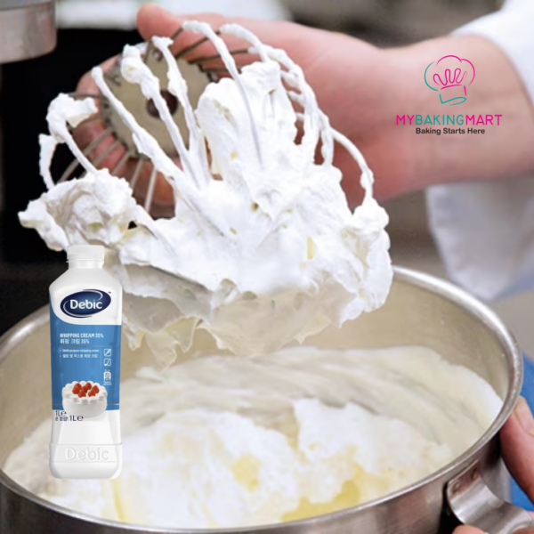 Debic Whipping Cream 35% 1 Litre - Image 2