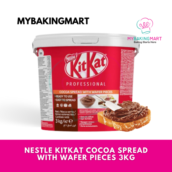 Nestle Kitkat Spread With Wafer Pieces 3kg