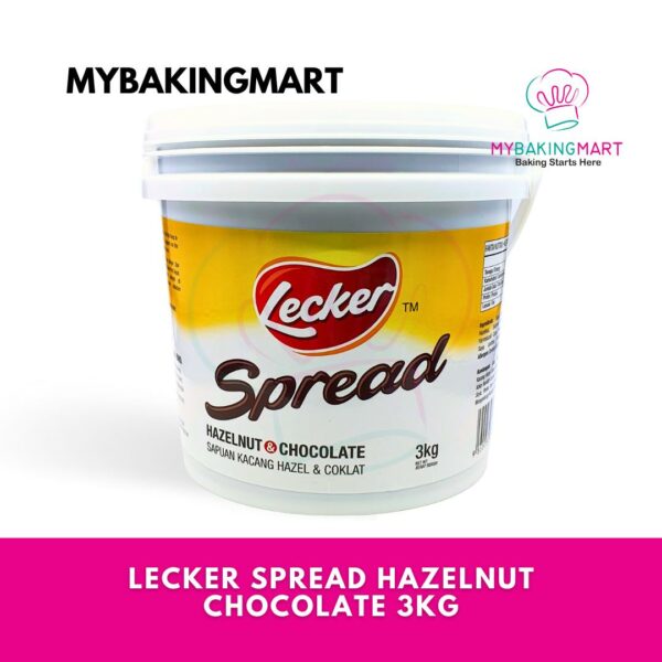 Lecker Spread 3kg - Hazelnut Chocolate / Salted Caramel / Matcha - Image 2