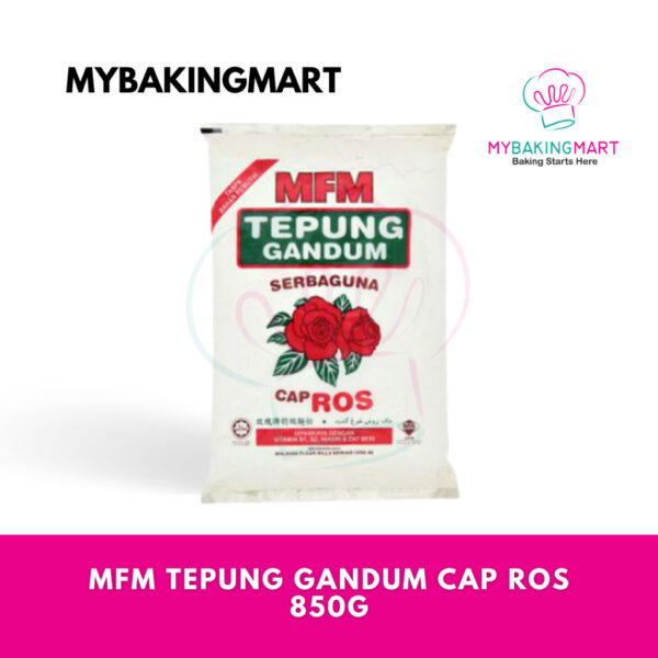 MFM Tepung Gandum Cap Bunga Ros 850g