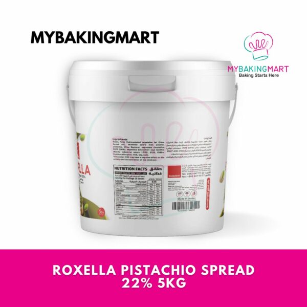 Roxella Pistachio Spread 22% 5kg - Image 2