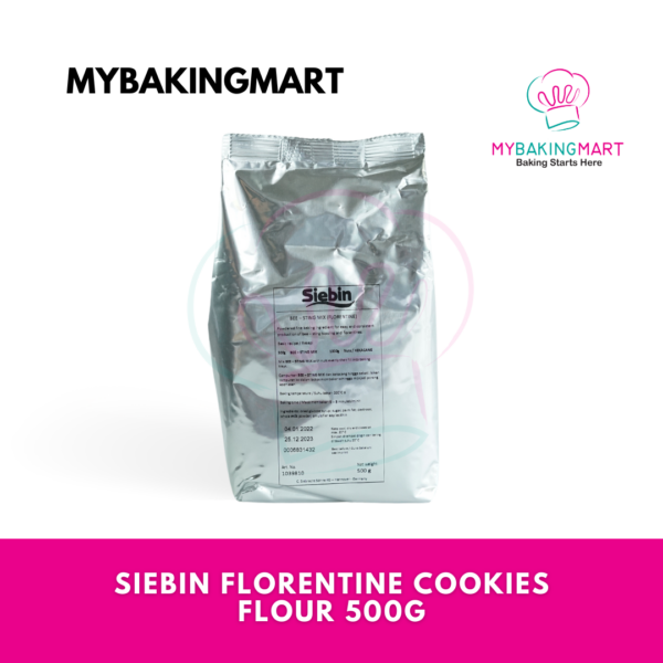 Florentine Cookies Flour 500g - Siebin / Bakerman - Tepung Segera Biskut Florentine - Image 2