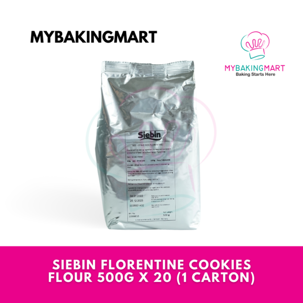 Florentine Cookies Flour 500g x 20 Packs (1 Carton) - Siebin / Bakerman - Image 2