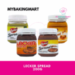 Lecker Spread 200g - Hazelnut Chocolate / Salted Caramel / Matcha