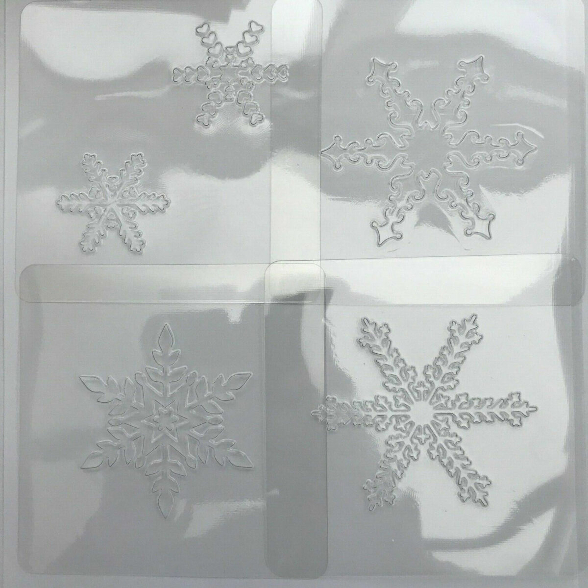 Cake Star Snowflake Cutters and Texture Mat Set - Image 5