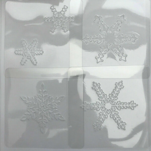 Cake Star Snowflake Cutters and Texture Mat Set - Image 5
